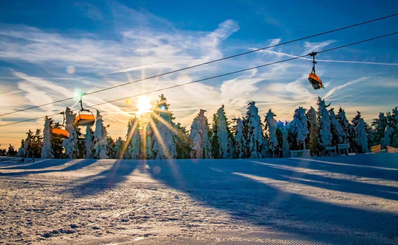 Meadows Apartments Klinovec Loučná pod Klínovcem Bagian luar foto