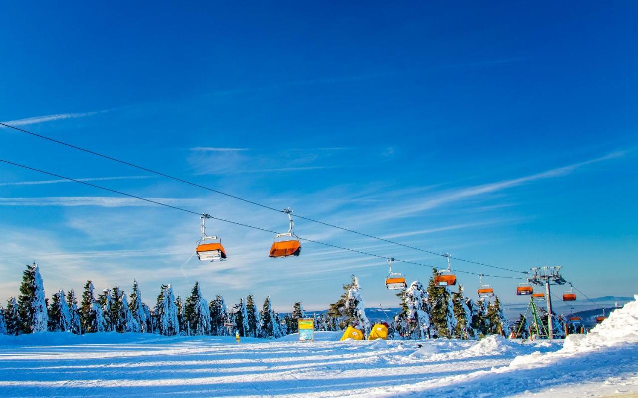 Meadows Apartments Klinovec Loučná pod Klínovcem Bagian luar foto