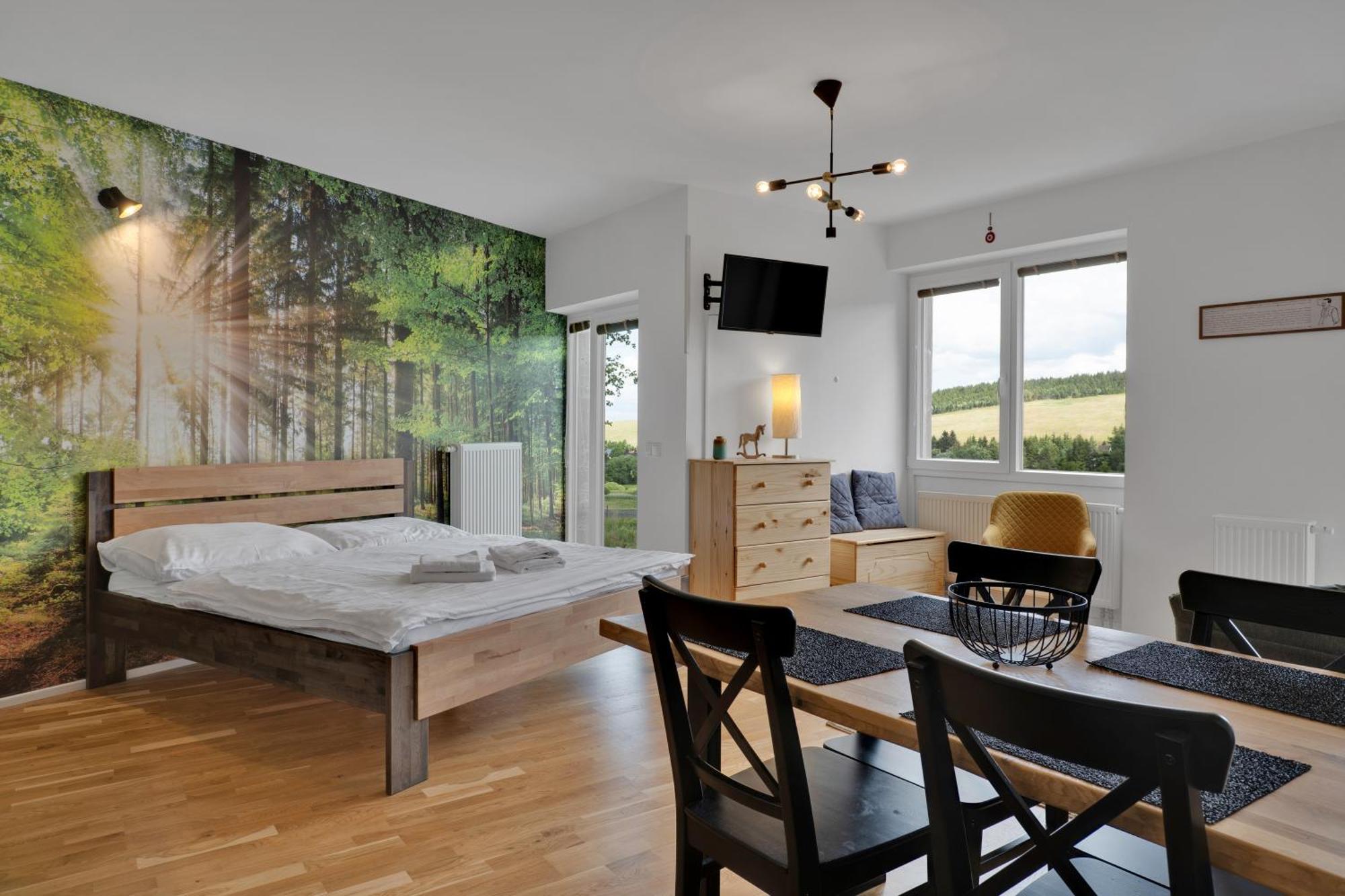 Meadows Apartments Klinovec Loučná pod Klínovcem Bagian luar foto